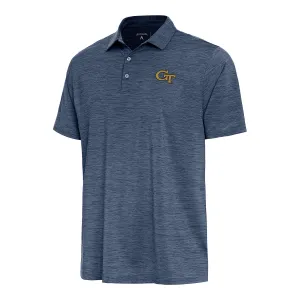 Georgia Tech Yellow Jackets Layout Primary Navy Polo