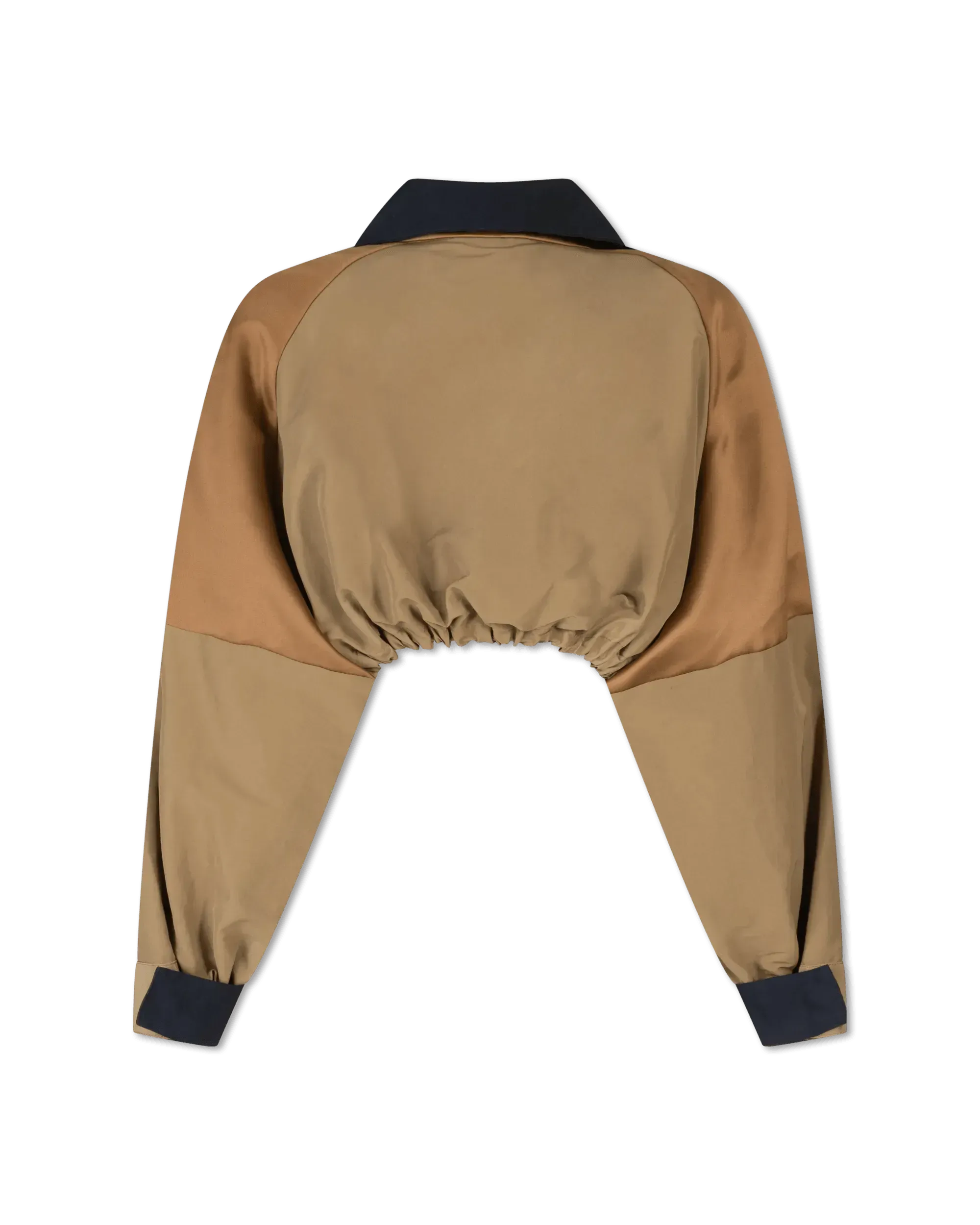 Grosgrain Mix Cropped Jacket